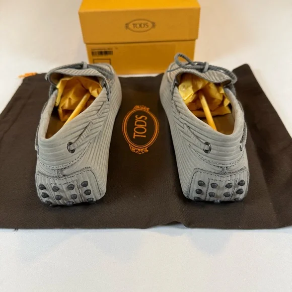 Tod’s Driver Loafers Gray Size 7.5UK / 9.5US Brand New In Box MSRP $795 Tod main image 4